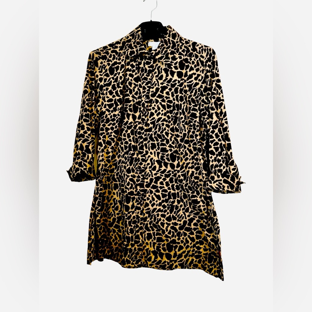 Amanda Smith Black and Cream Mini Dress